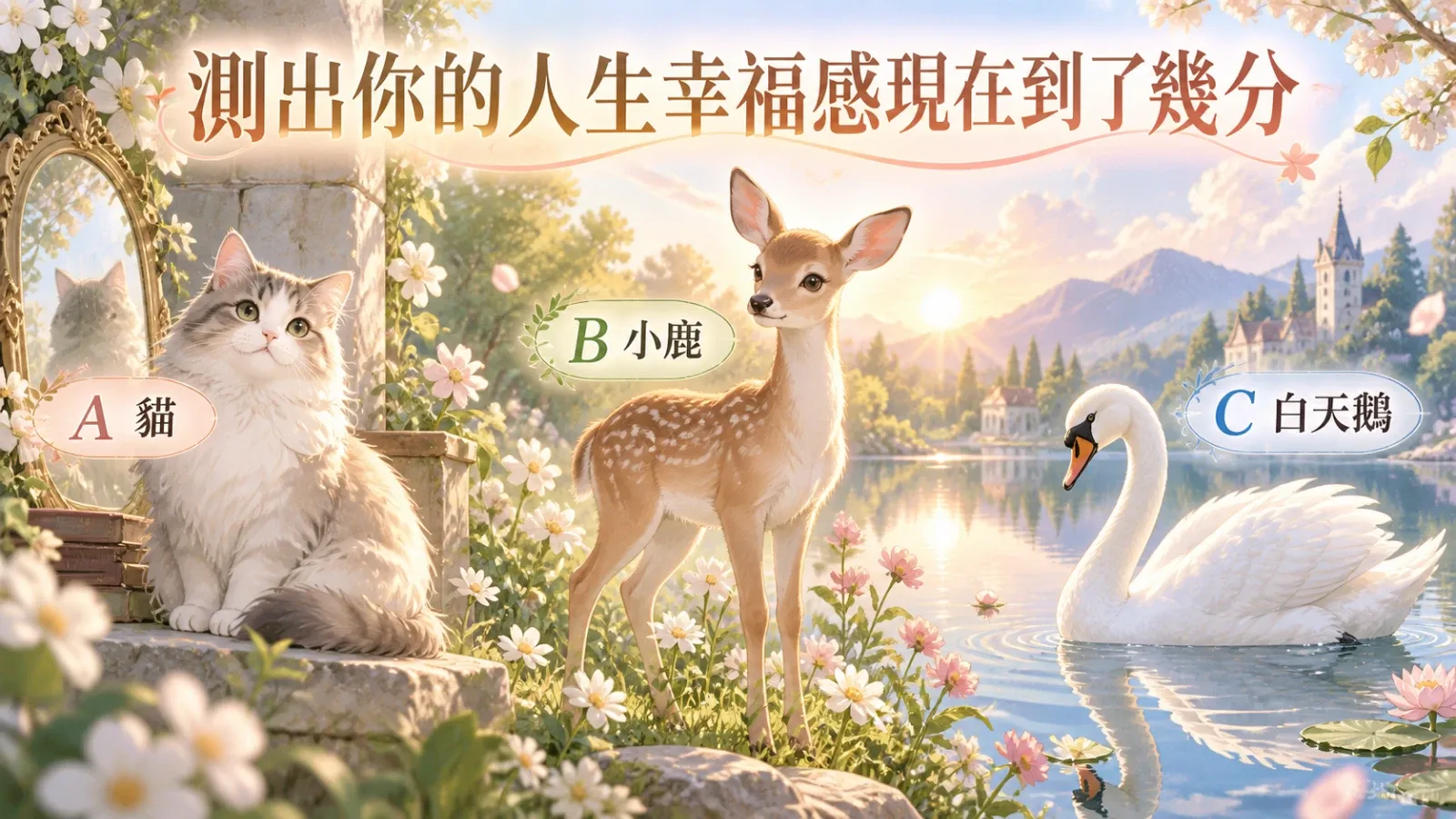 測出你的人生幸福感現在到了幾分？三種狀態完整解讀
