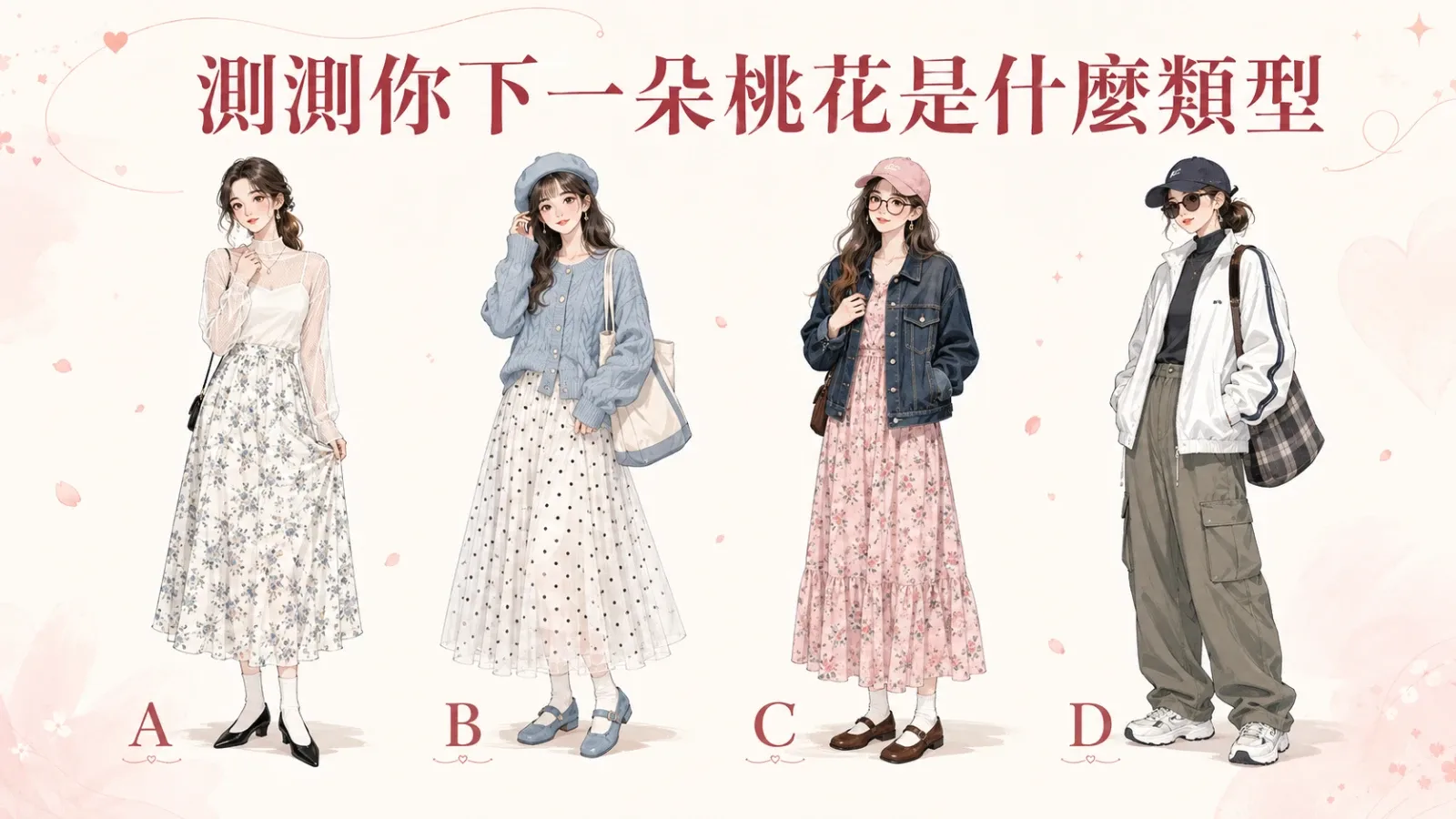 測測你下一朵桃花是什麼類型？