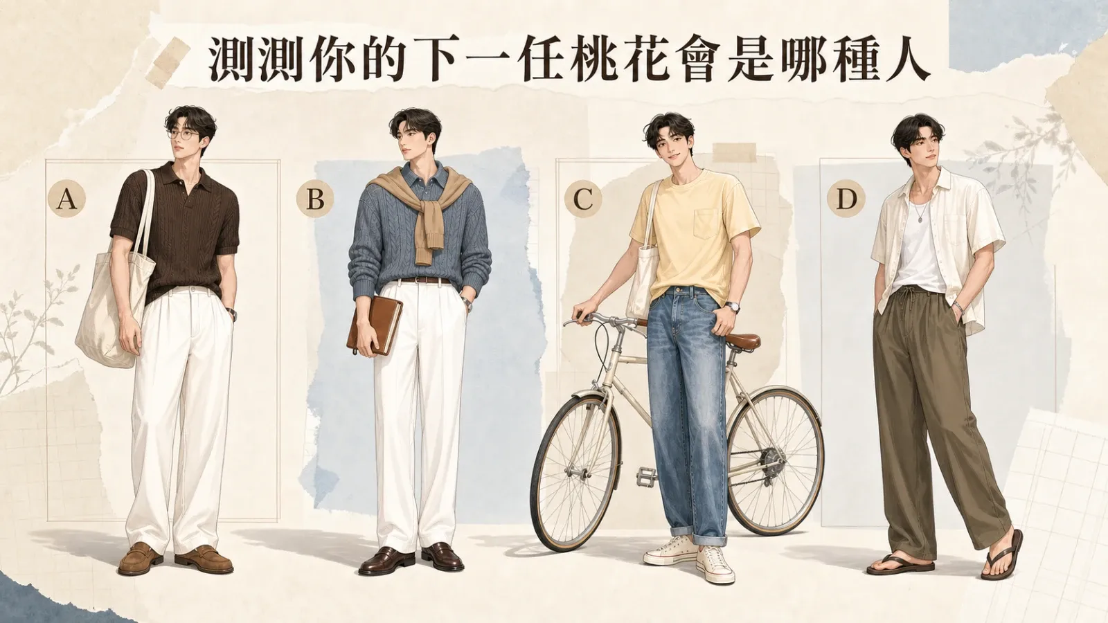 測測你的下一任桃花會是哪種人？四種戀愛氣場解析