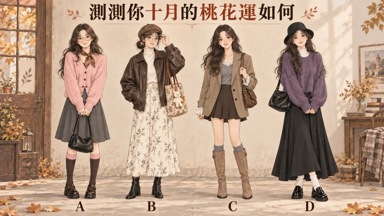 測測你十月的桃花運如何