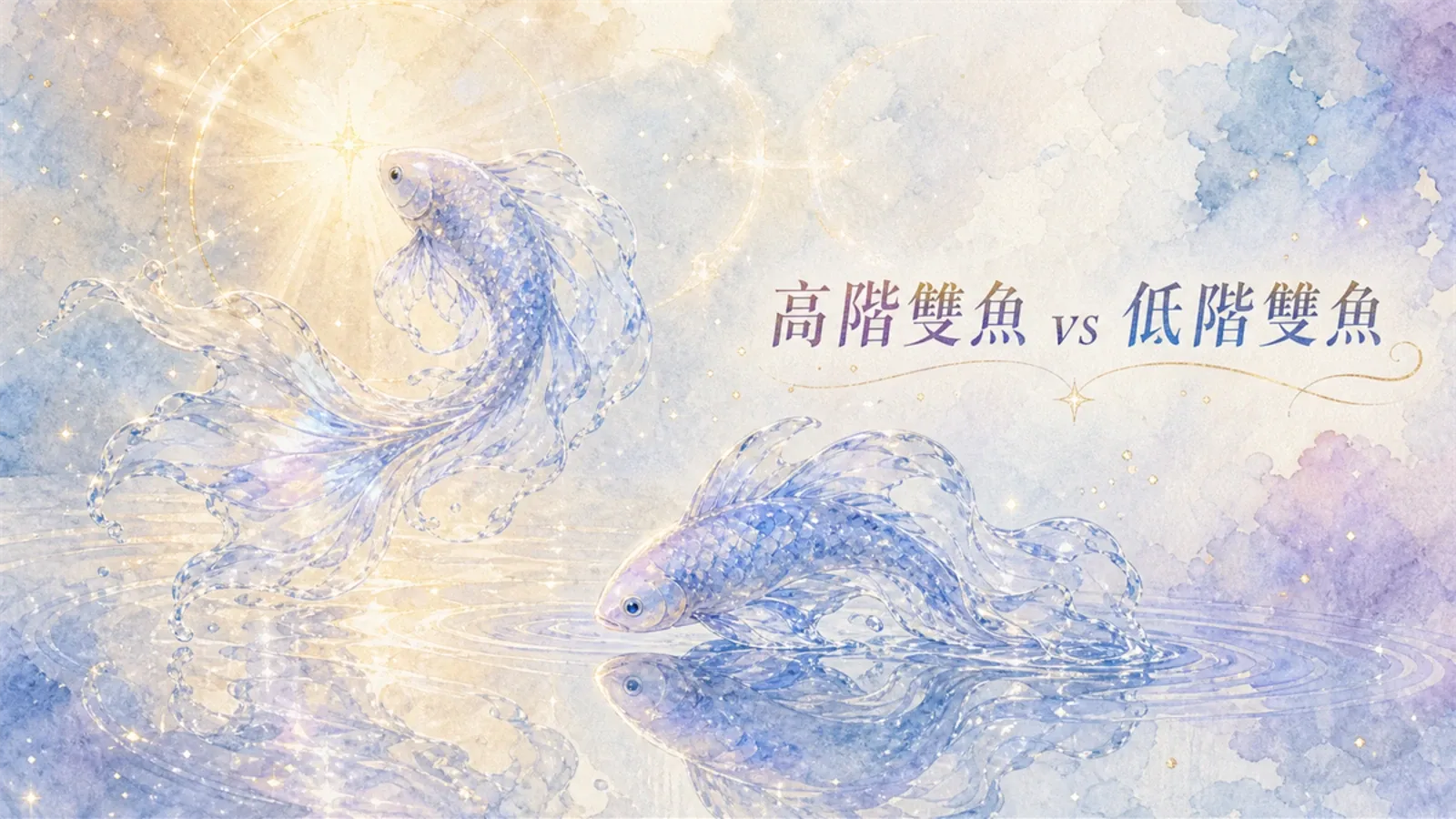 高階雙魚和低階雙魚，差別其實很明顯
