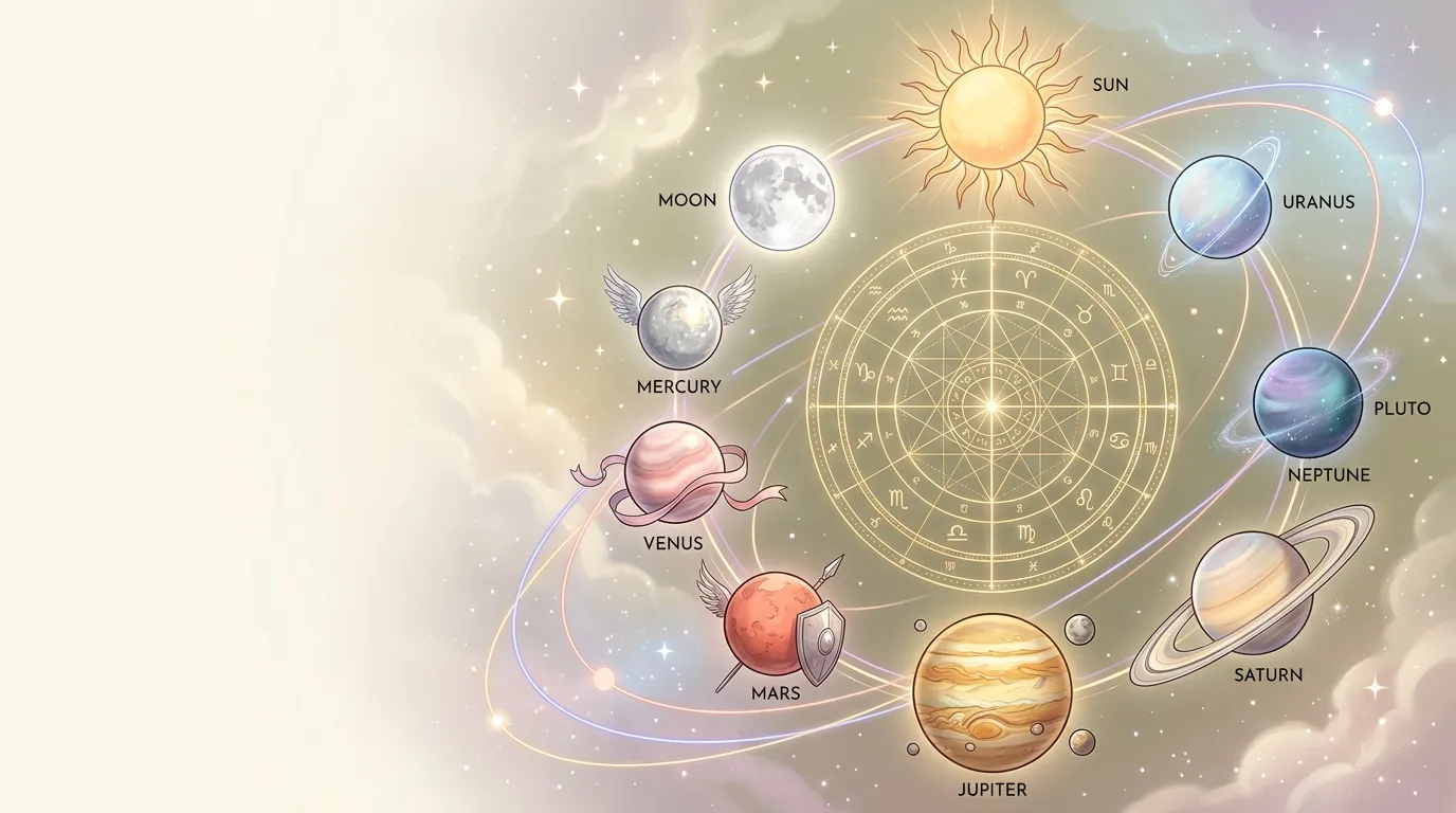 Planets in Astrology: What Each Planet Means in Your Birth Chart