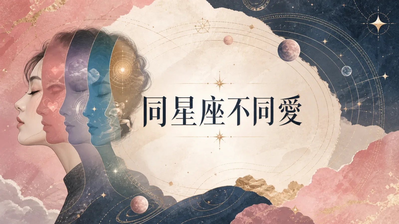 不要只看星座：同一星座落在不同星體，完全不是同一種愛