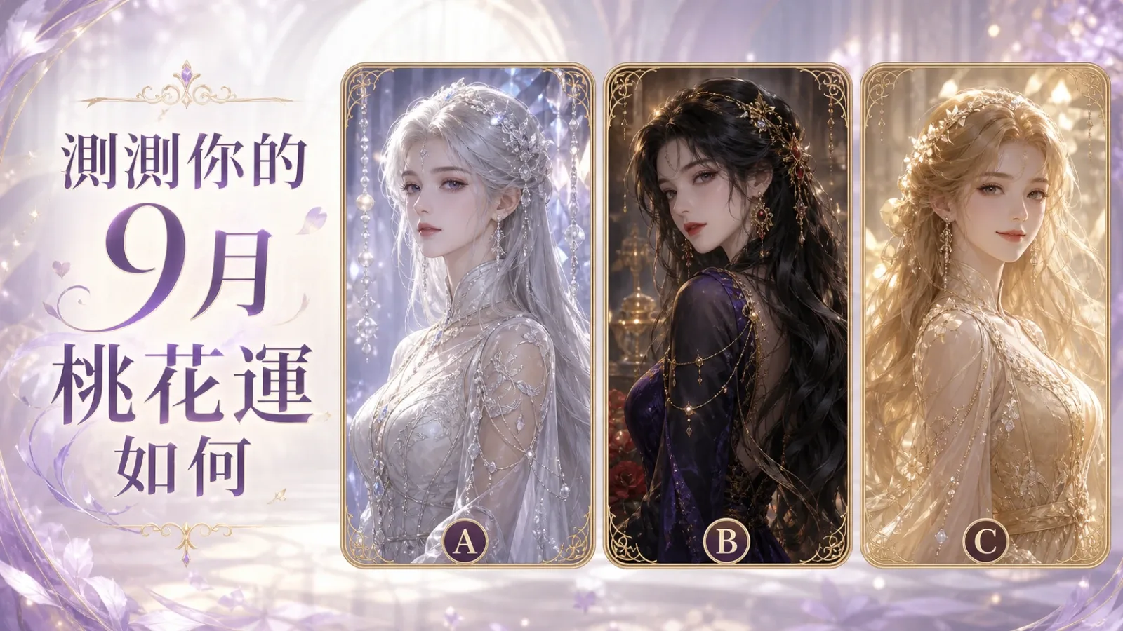 9月桃花運愛情測驗：測你的戀愛機會、曖昧走向與真心提醒