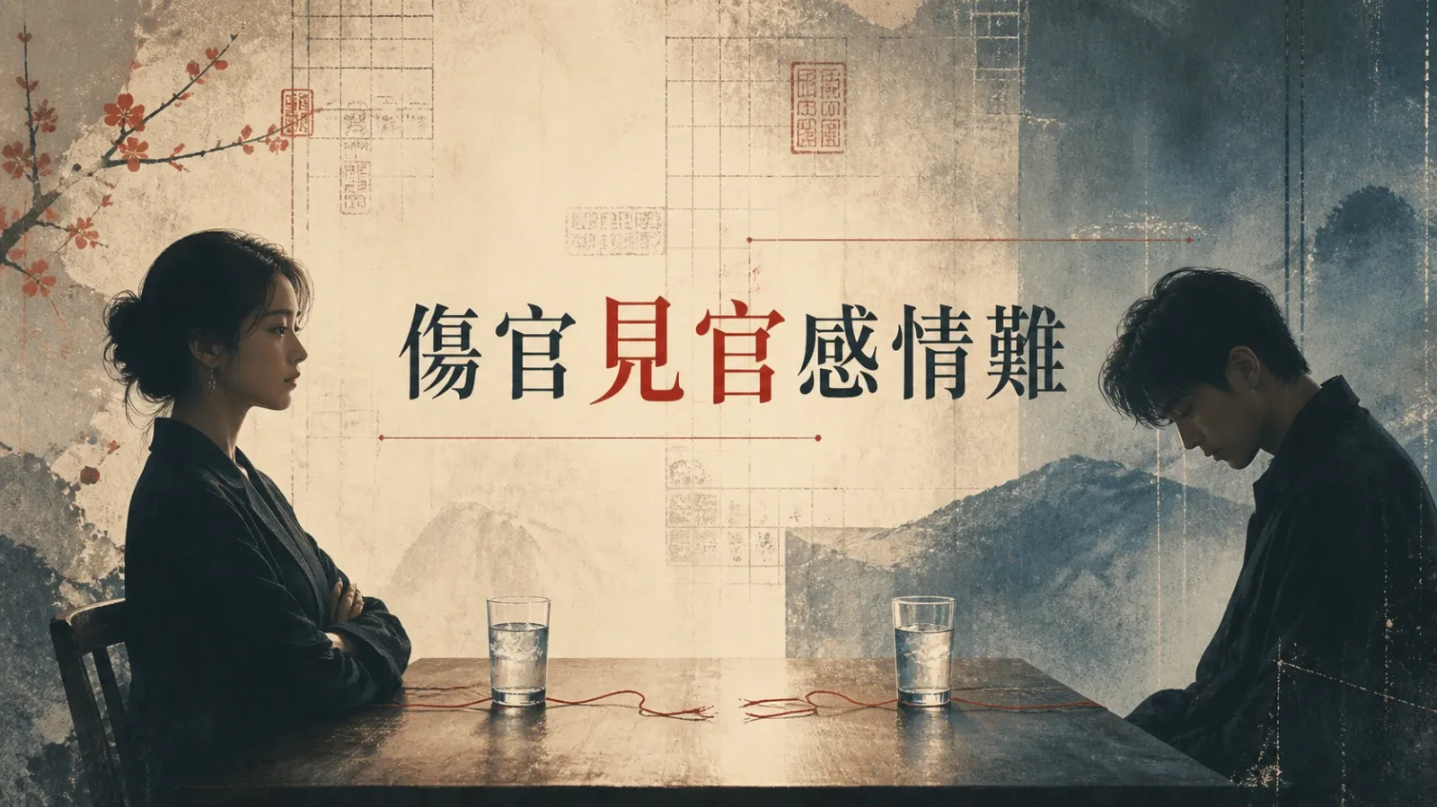傷官見官的女生,感情路為什麼比別人難?