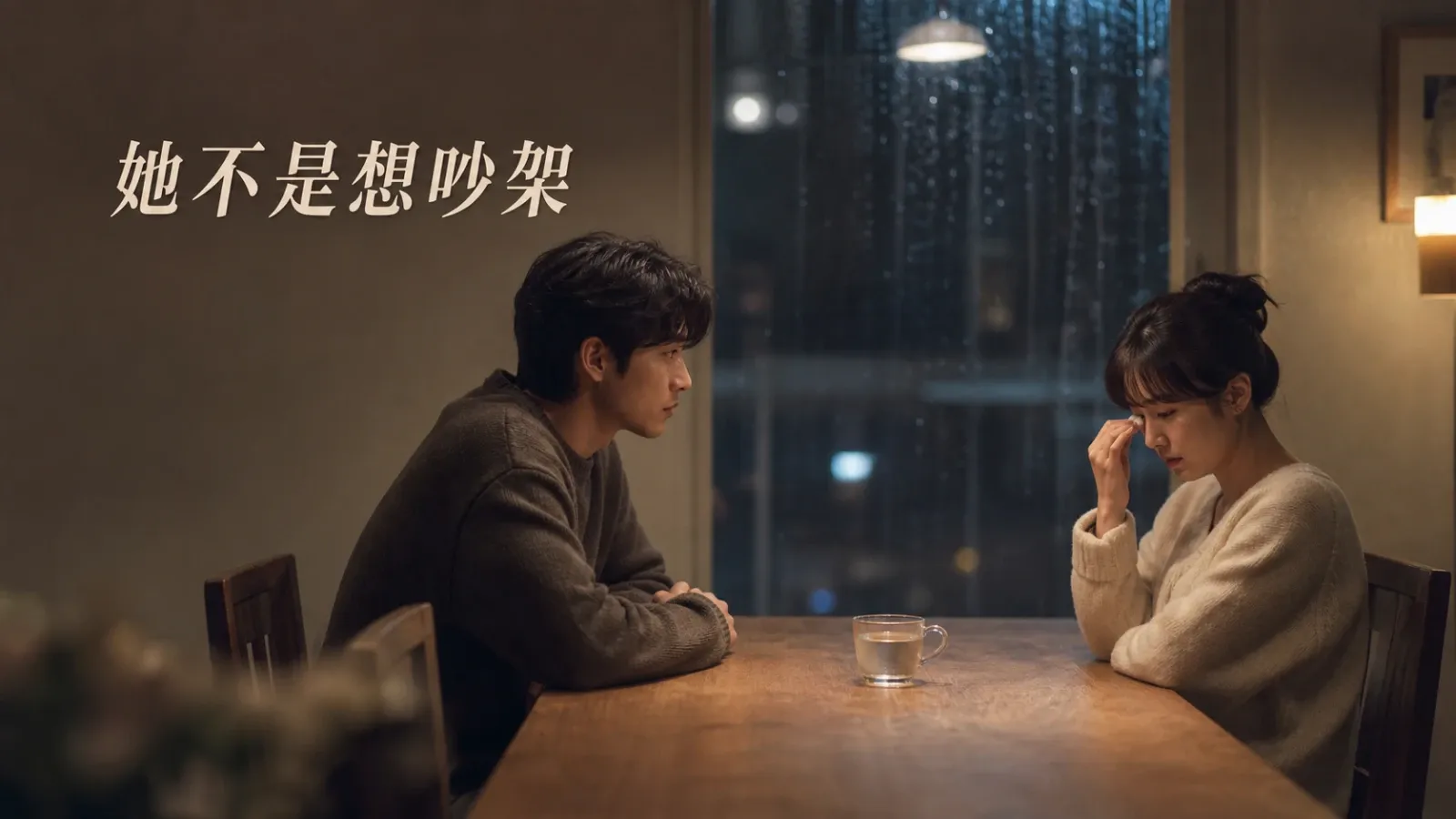 她鬧脾氣,不是想吵架,是怕你不懂她