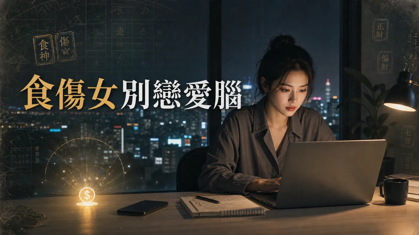 有食傷的女生最怕戀愛腦：把命拿去談戀愛，財運事業都會掉？
