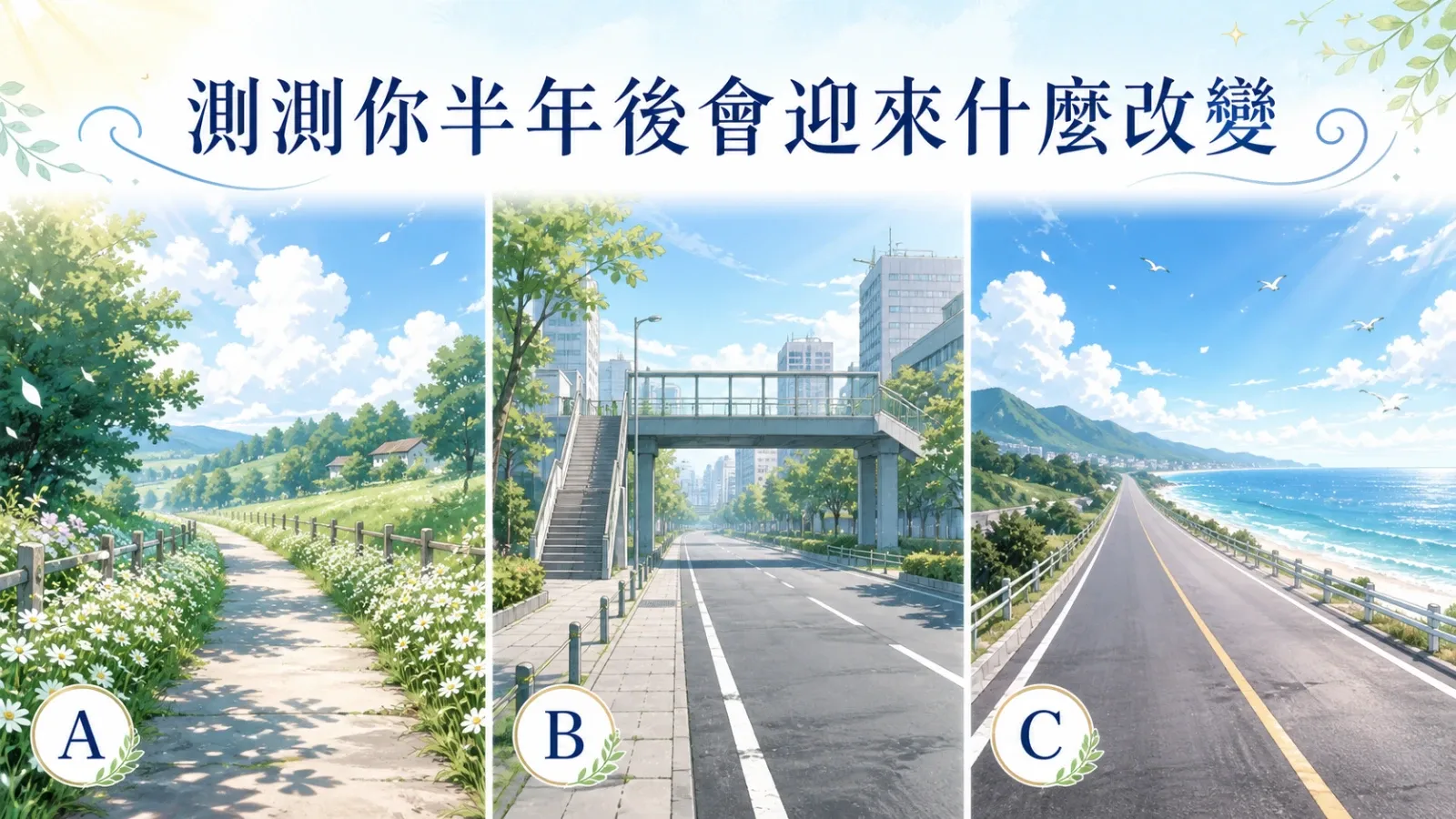 測測你半年後會迎來什麼改變？從直覺看見未來方向
