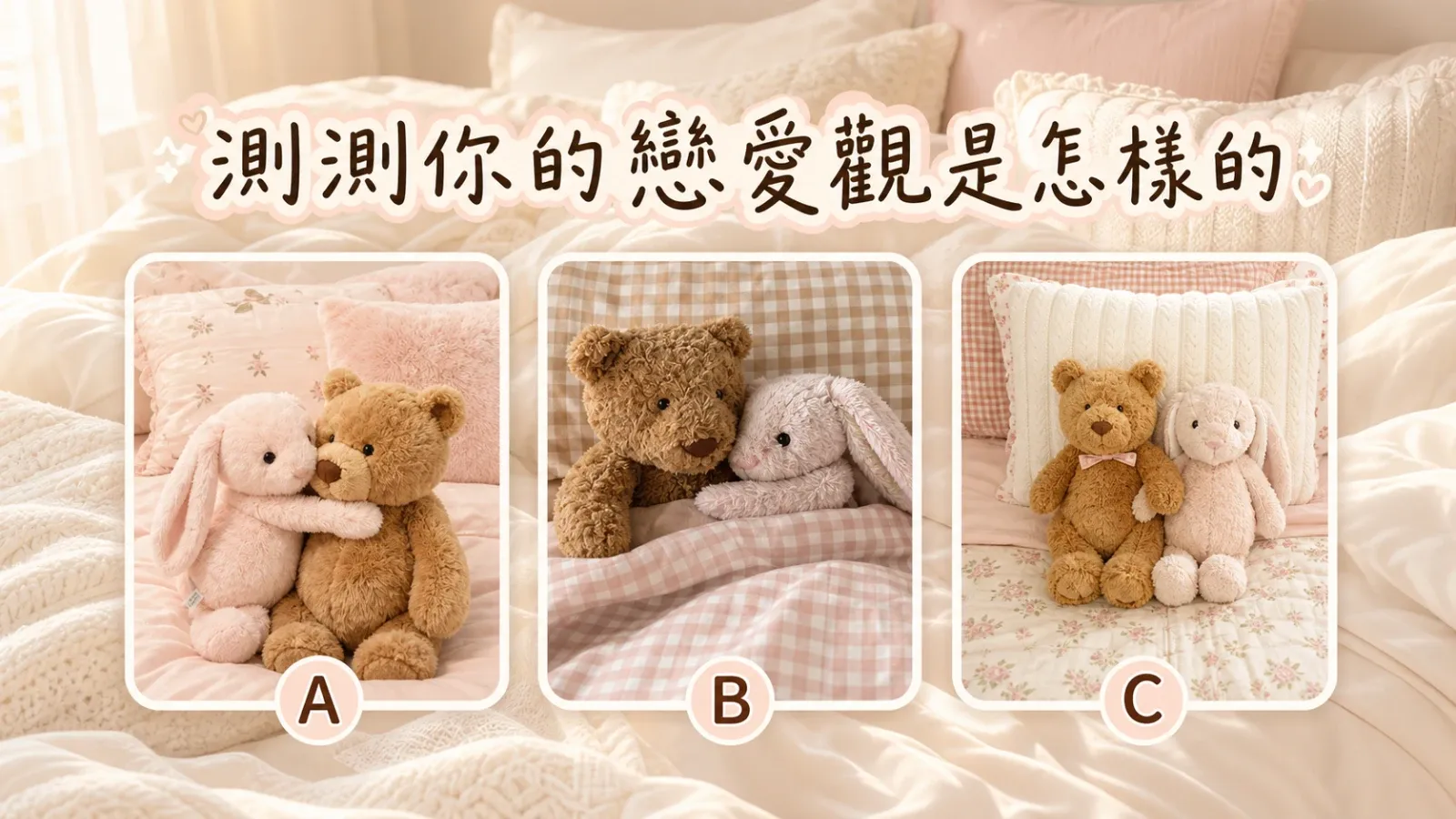 測測你的戀愛觀是怎樣的?
