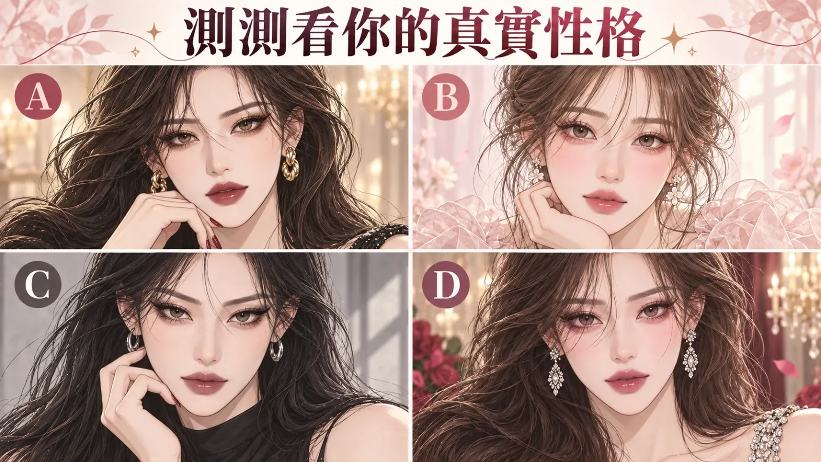 測測看你的真實性格：從直覺選妝看見內在的你