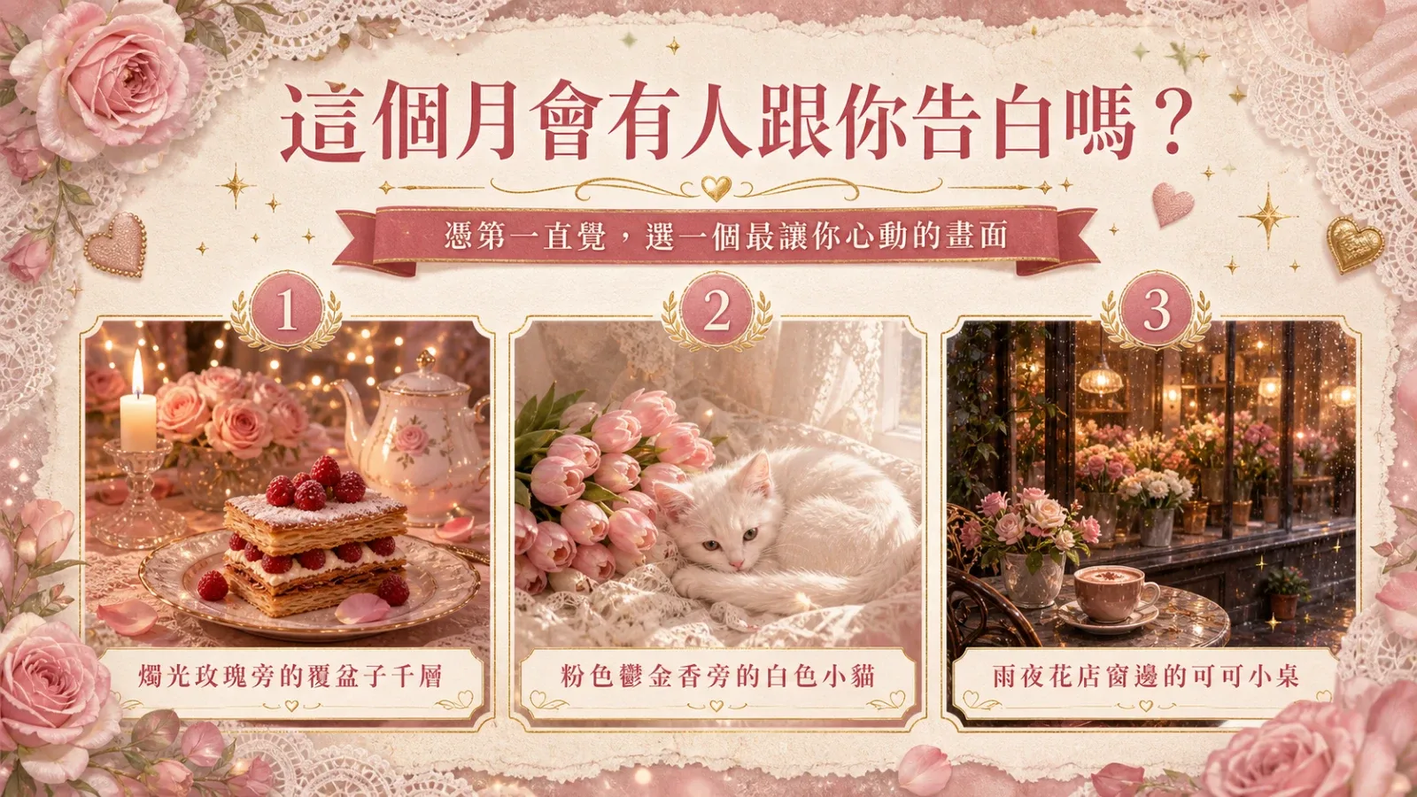 這個月會有人跟你告白嗎？