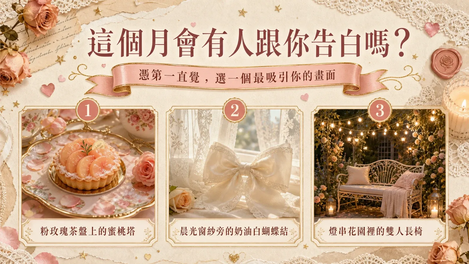 這個月會有人跟你告白嗎？