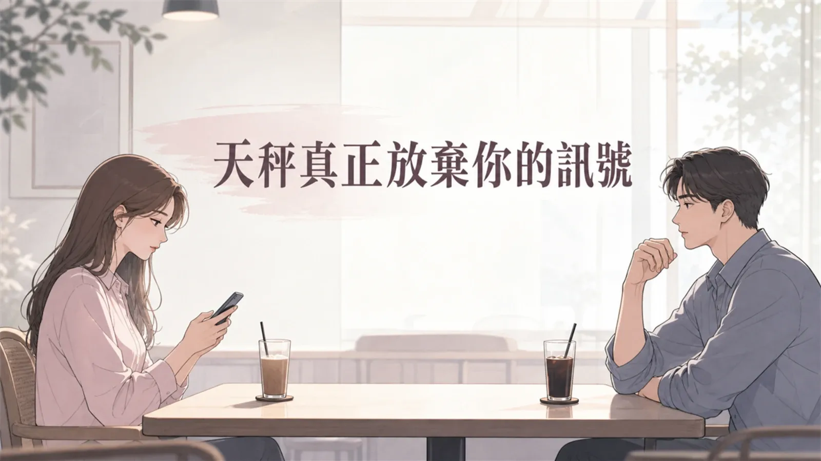 天秤座真正放棄你的五個訊號