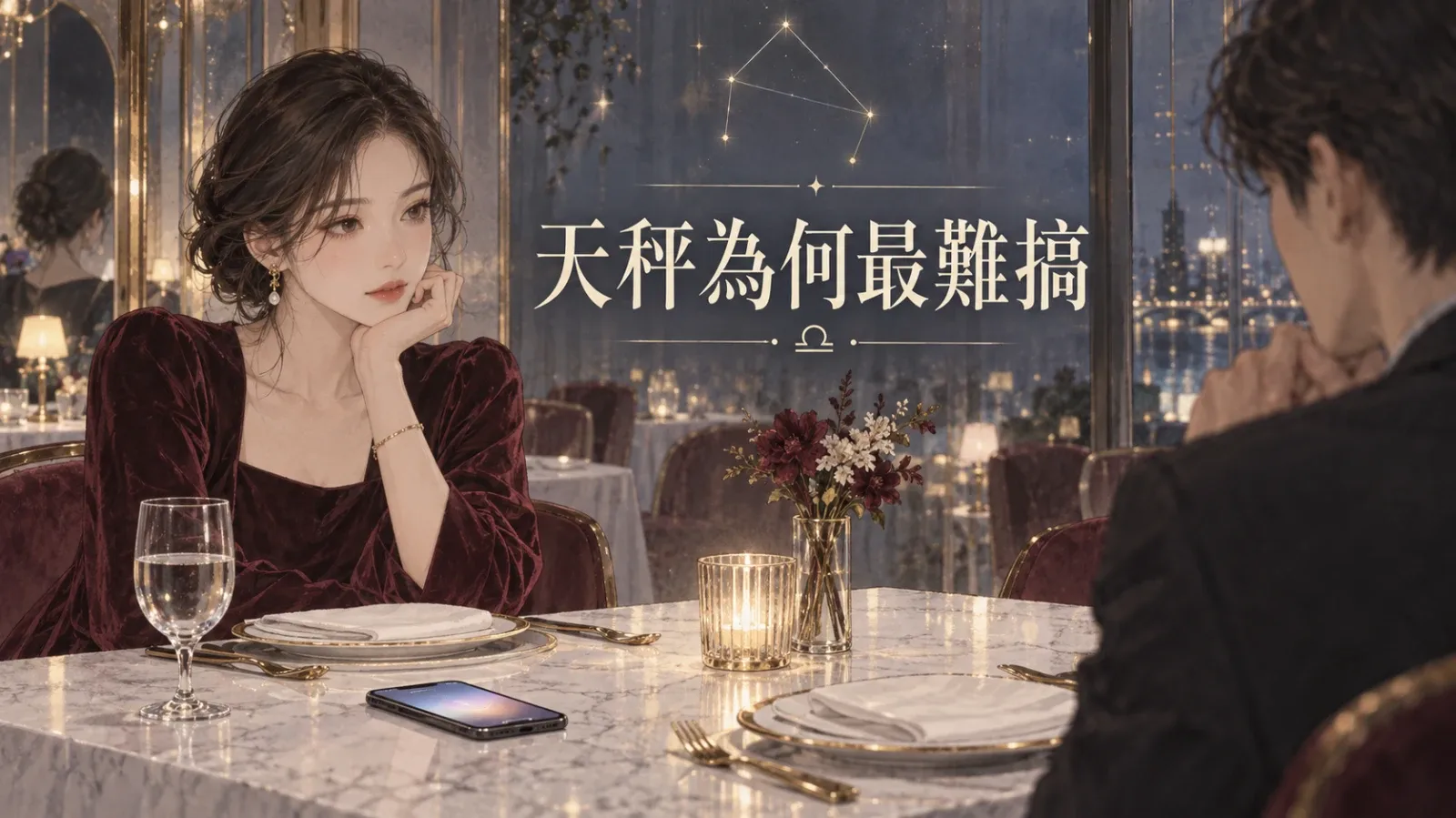 天秤比金牛更難搞：他不說你哪裡不行，但心裡早就扣完分