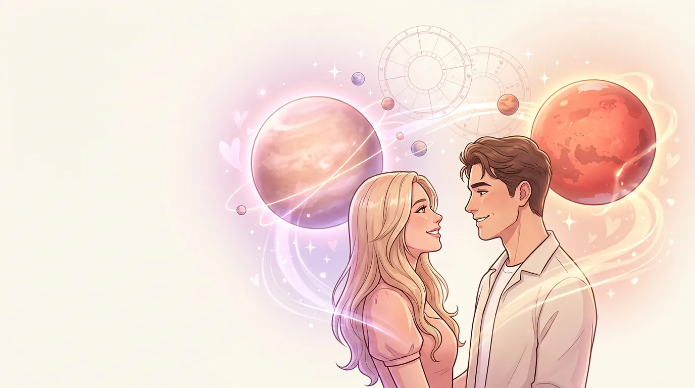 Venus and Mars Compatibility: Love and Attraction in Astrology