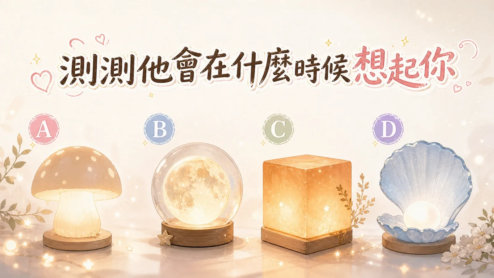 測測他會在什麼時候想起你|四種心動訊號深度解析