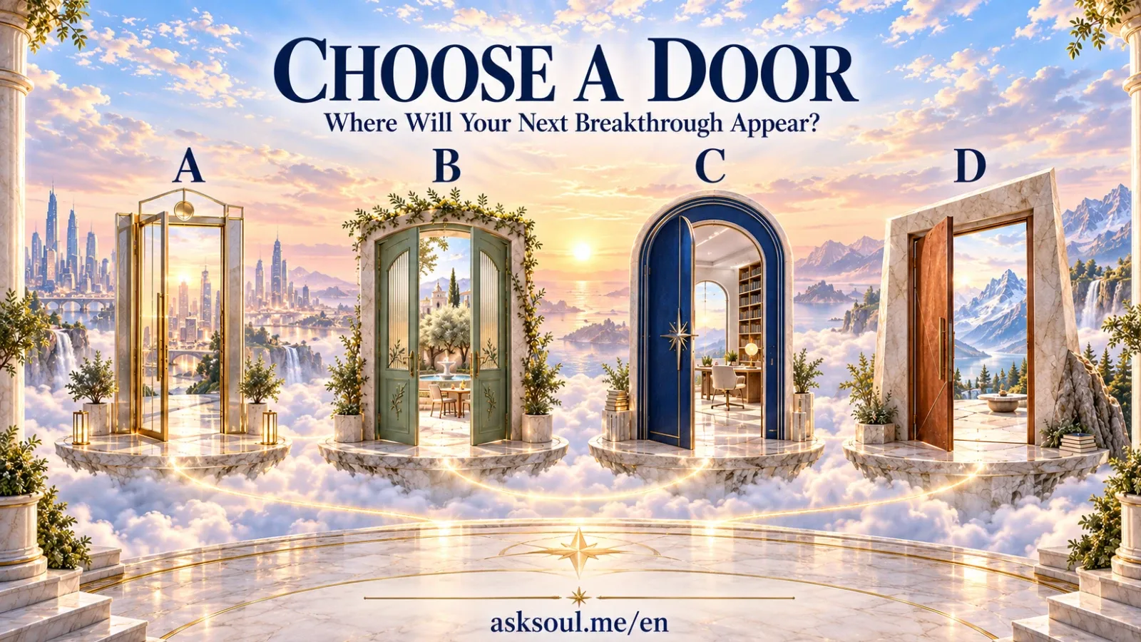 ✨ Which door would you push open first?