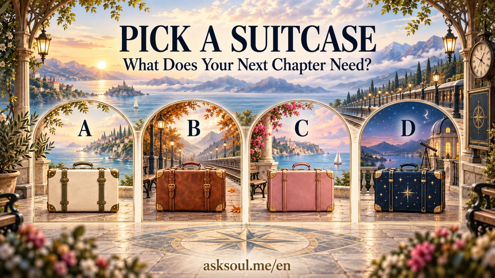 ✨ Which suitcase would you carry into your next chapter?