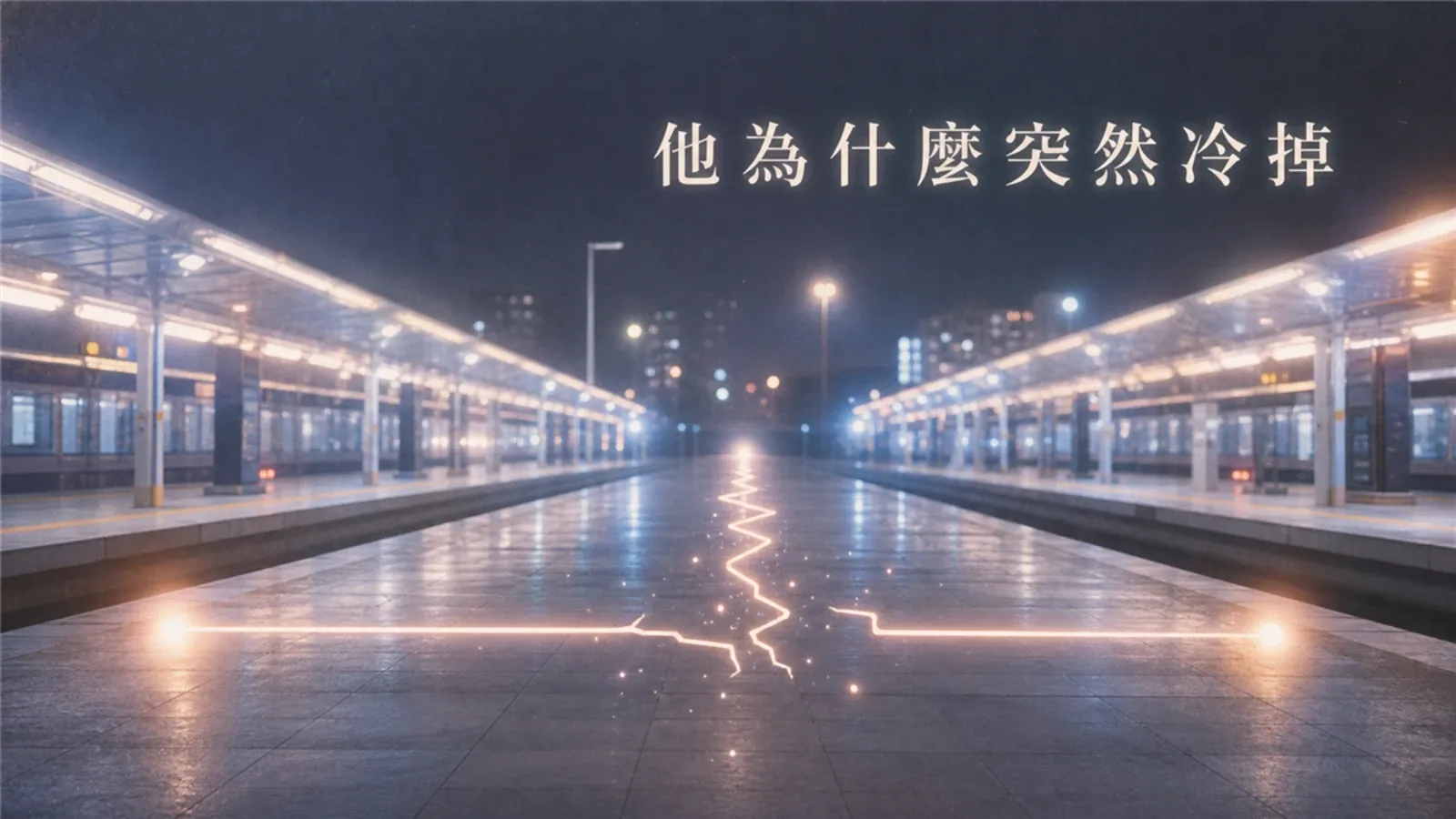為什麼前幾天還曖昧到不行,他卻突然斷崖式抽離?