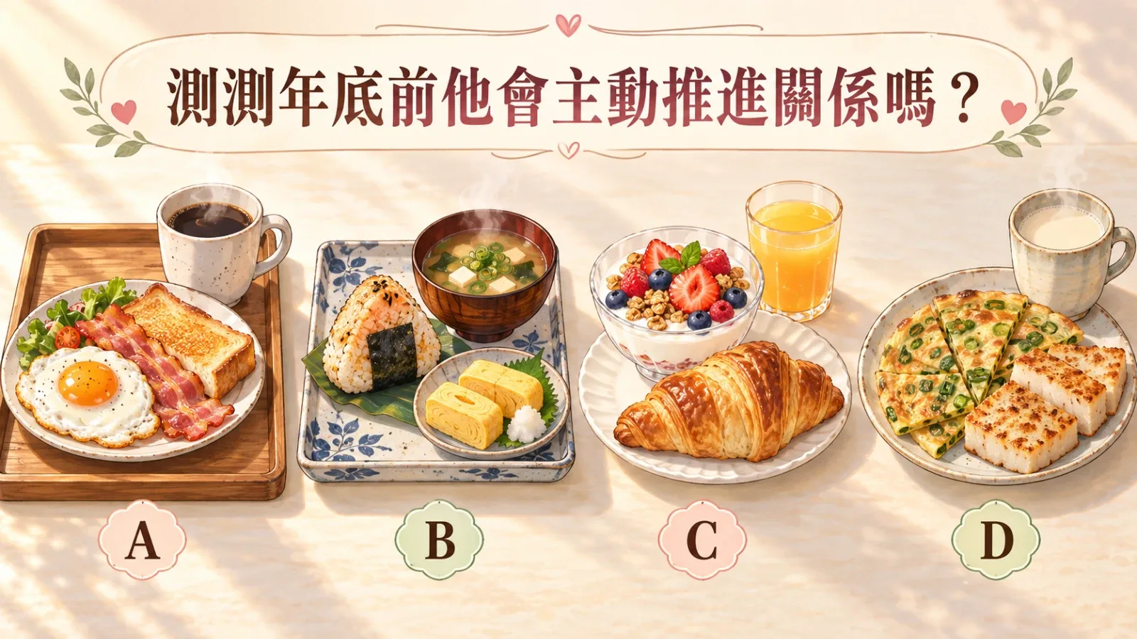測測年底前他會主動推進關係嗎?