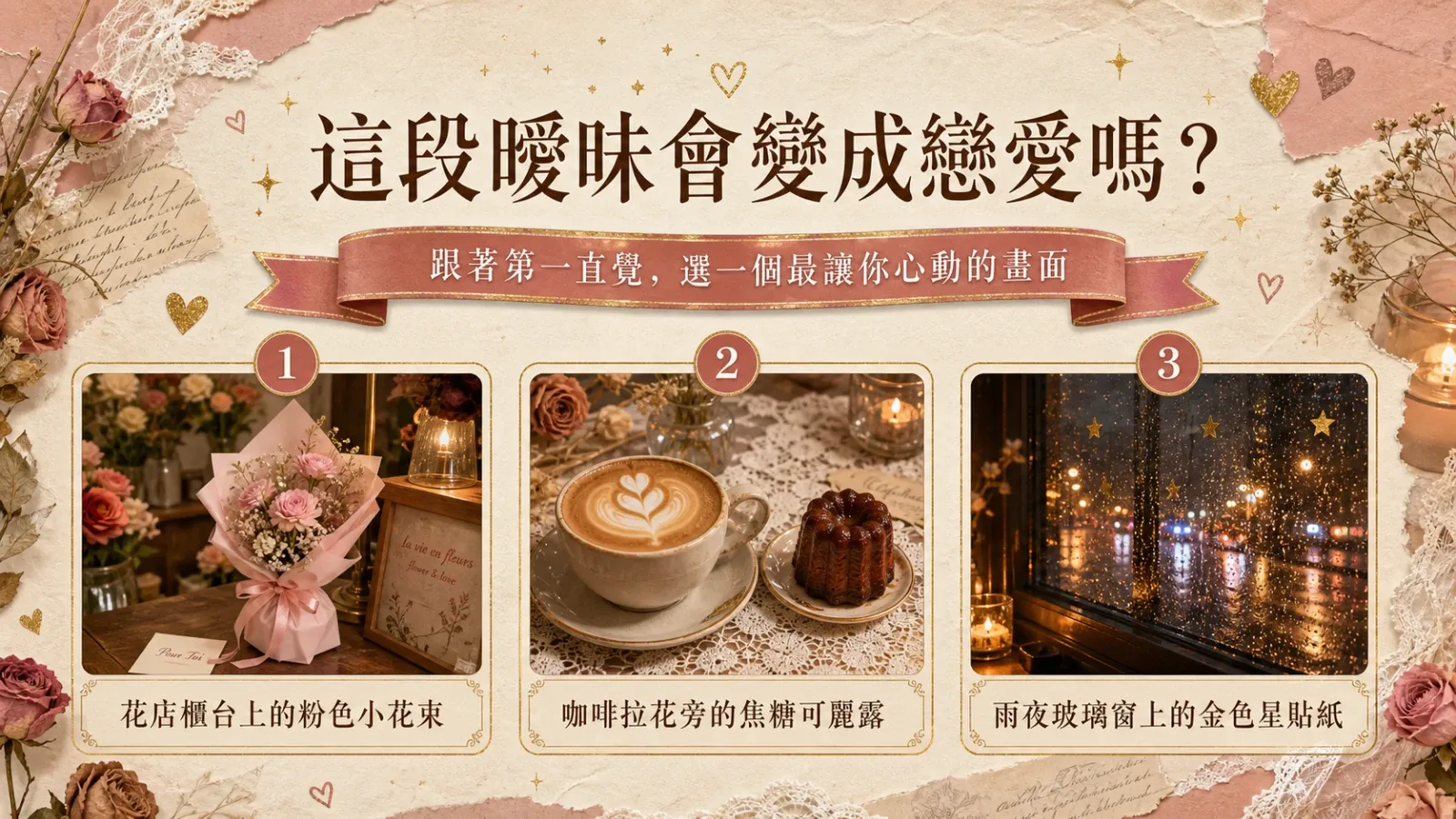 這段曖昧會變成戀愛嗎？
