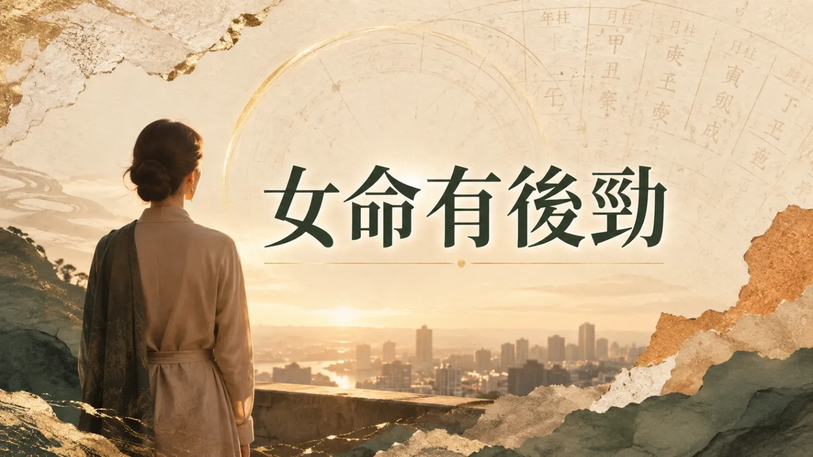 女人不是高開低走:很多女命越活越有後勁