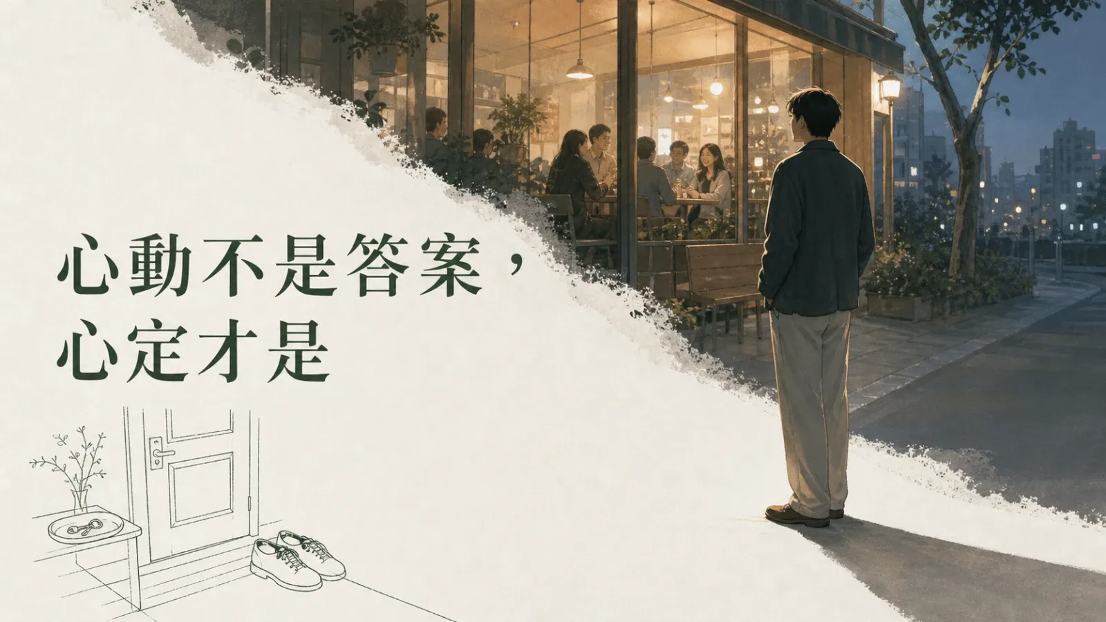 心動不是答案，心定才是