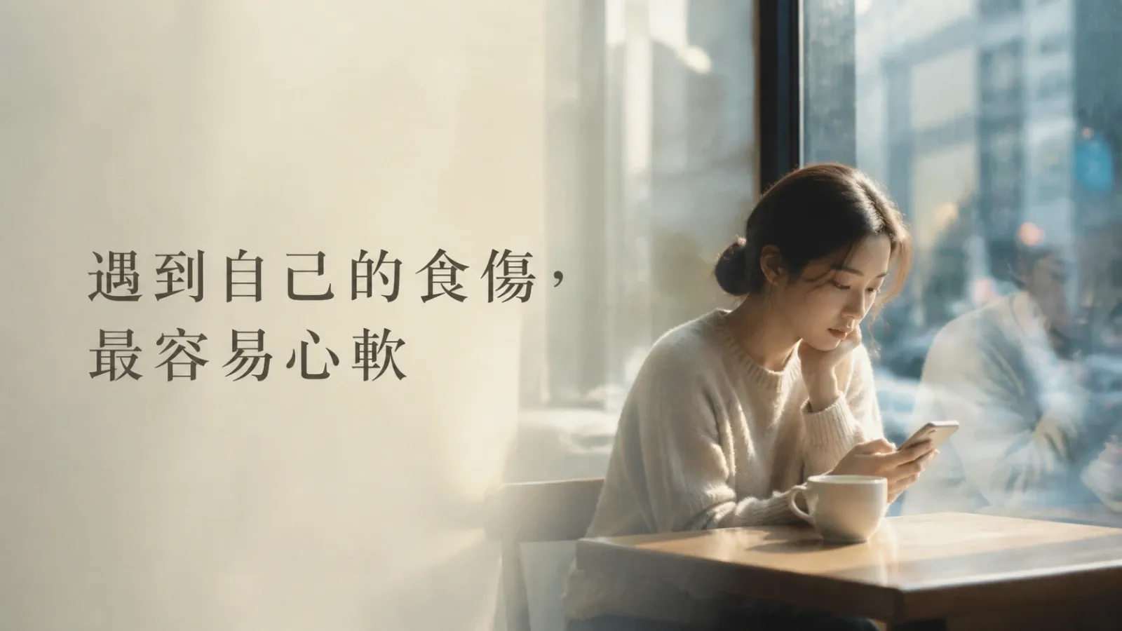 遇到自己的食傷，最容易心軟