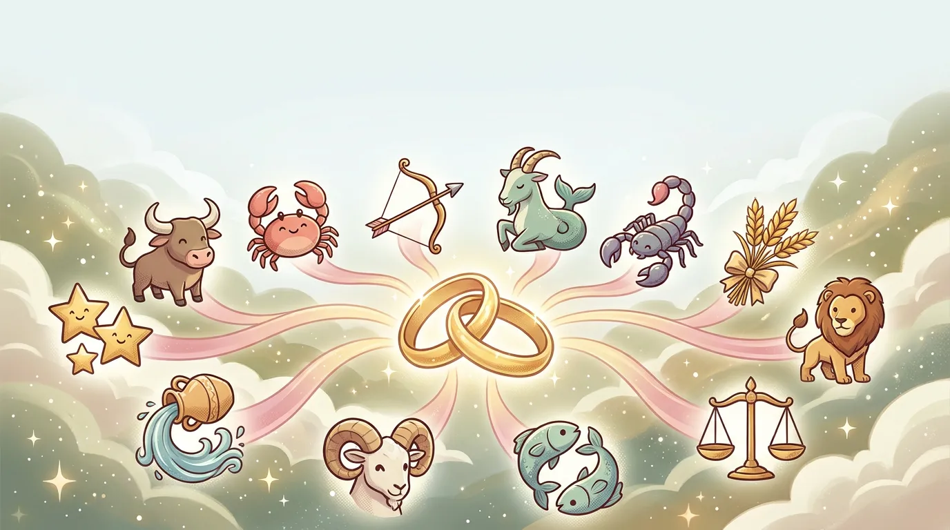 Zodiac Signs Most Likely to Stay Married Forever, Ranked