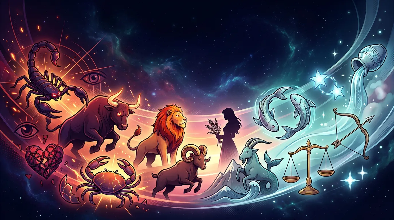 Zodiac Signs Ranked by Jealousy: From Possessive to Calm