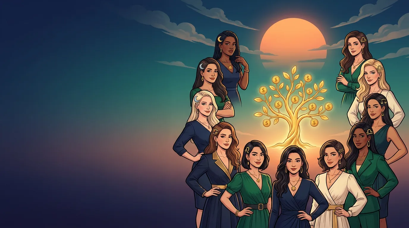 Zodiac Women Wealth Ranking: Which Signs Are Most Likely to Get Rich on Their Own?
