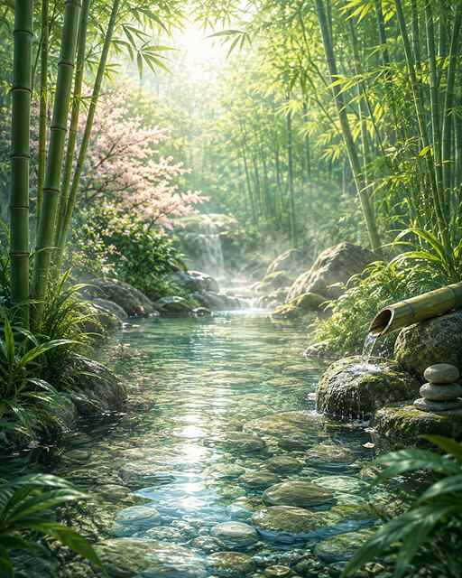 林間新綠
